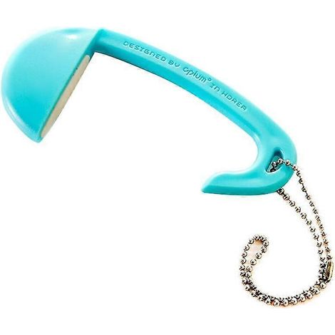 Abnehmbarer, Tragbarer Tisch-/schreibtischhaken Für Handtaschen/geldbörsen, Mini-kleiderbügel – Blau