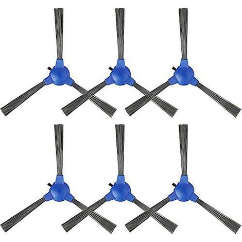 Techecook Ersatz-seitenbürsten Für Eufy Robovac 11s, 30c Max, G20, G30, G30 Edge, G10 Und G30 Hybrid Saugroboter (6er-pack)