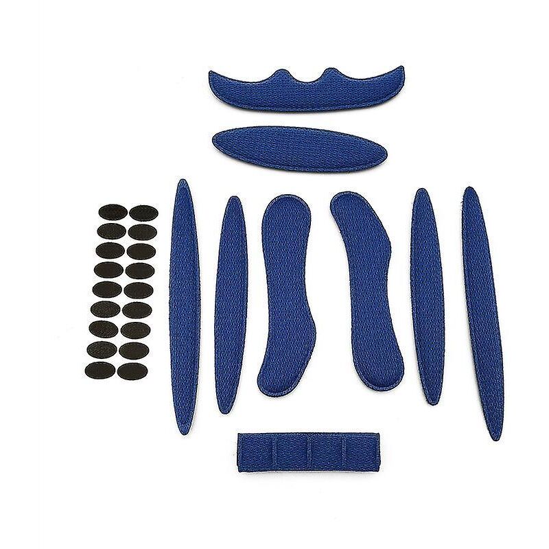 27-teiliges Universelles Ultraleichtes Blaues Helmpolster-set