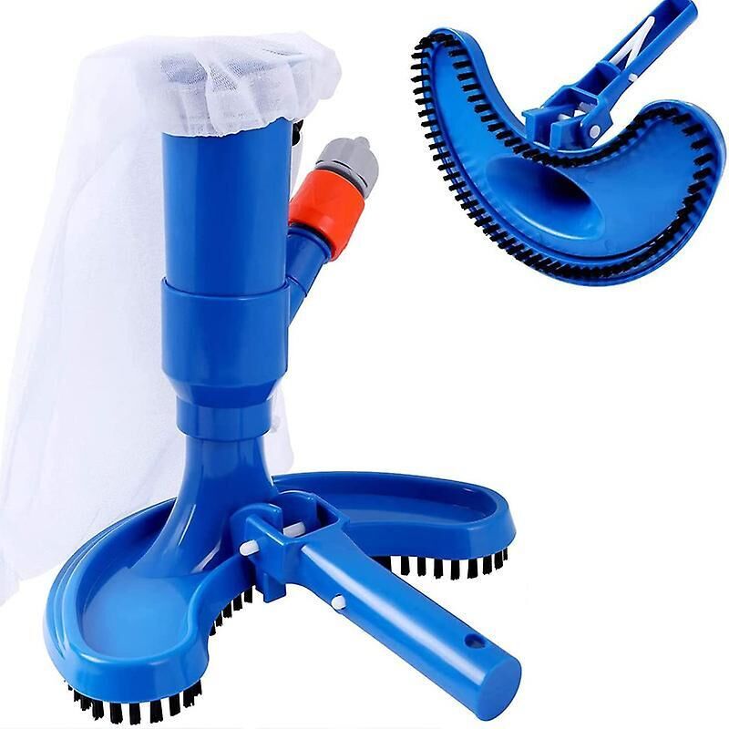 Mini-tragbarer Poolroboter Mit Luftdüse, Quick Clean Saugkopf Und Bürste Für Reinigungszubehör.
