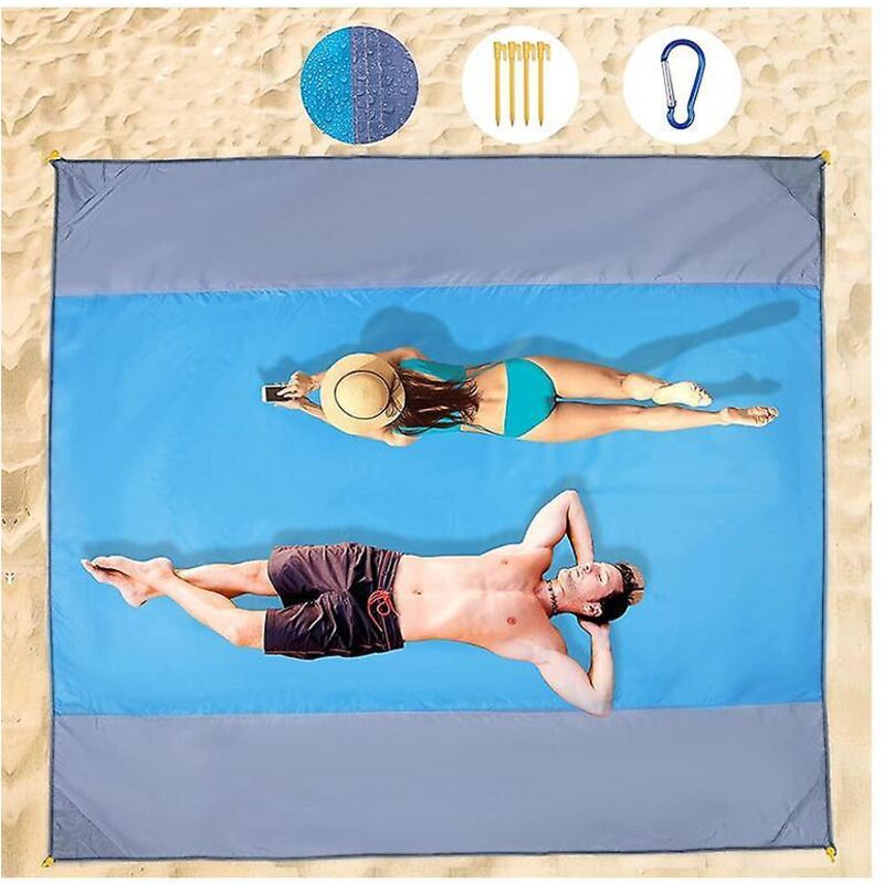 Extra Große Picknick- Und Strandmatte (200 X 140 Cm)