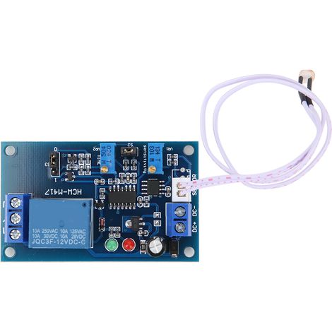 Xhm131 Lichtempfindliches Relaismodul, Lichtgesteuerter, Einstellbarer Verzögerungsschalter (12v)