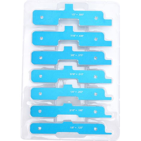 Flexible Aluminium-verstellstangen Für Multifunktions-frästisch – 1/8 Bis 1/2 Zoll