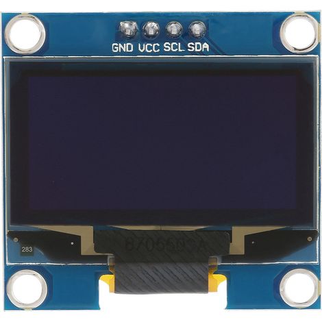 1,3-zoll-i2c-oled-displaymodul Mit 128x64 Pixeln Und Blauem Text