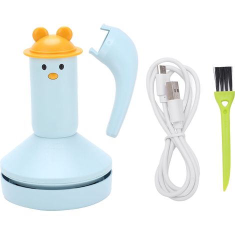 Mini-usb-tischstaubsauger Für Staub Und Konfetti Auf Tischplatten – Blau