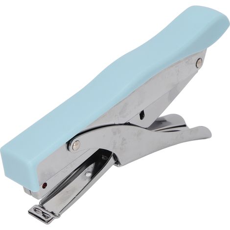 Ergonomischer, Tragbarer Hefter Für Dokumente, Büro, Schule, Zuhause, Blau