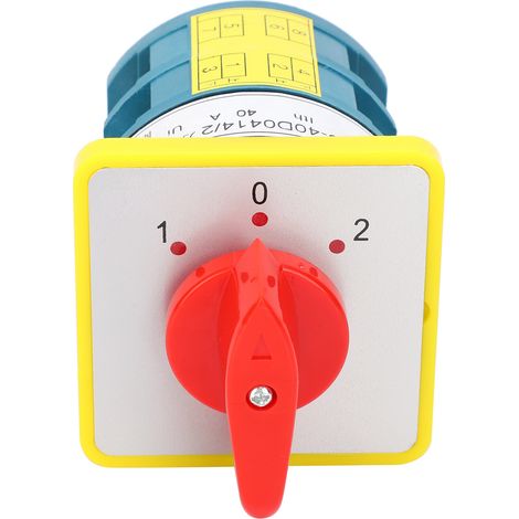 Universal-umschalter Mit Drehknopf Lw5d‑40d0414/2 380/220/110v Tasten Und Anzeigen
