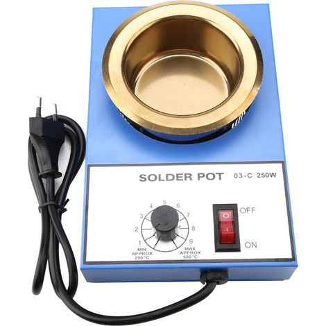 80-mm-löttopf (250 W) Zum Entlöten, Lötbad Mit 220-v-eu-stecker