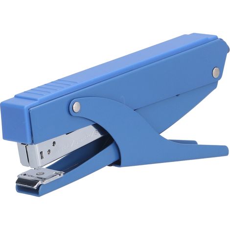 Ergonomischer Handhefter Für 20 Blatt – Sicheres Bindegerät Für Büro, Zuhause Und Schule – Blau