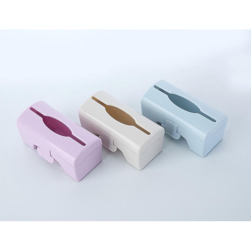Wandmontierte Aufbewahrungsbox Aus Kunststoff Für Müllbeutel, Ideal Für Küche, Bad Und Wohnzimmer – 3er-pack