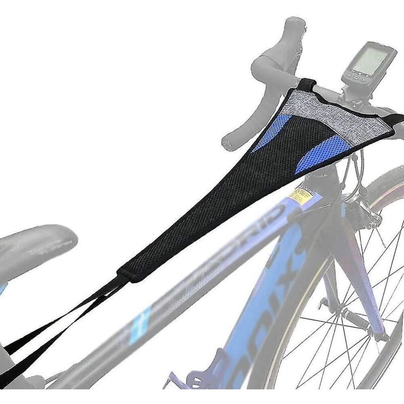 Indoor-fahrradtrainer, Schweißschutznetz Für Fahrräder, Rahmenschweißschutz, Schützt Das Fahrrad Vor Korrosion Beim Indoor-training – Schwarz Und Blau