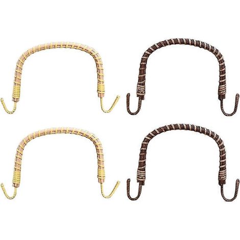 Zarte Griffe Für Tragbaren Wasserkocher Im Rattan-stil, Zubehör Inklusive – 13,2 X 11,3 Cm