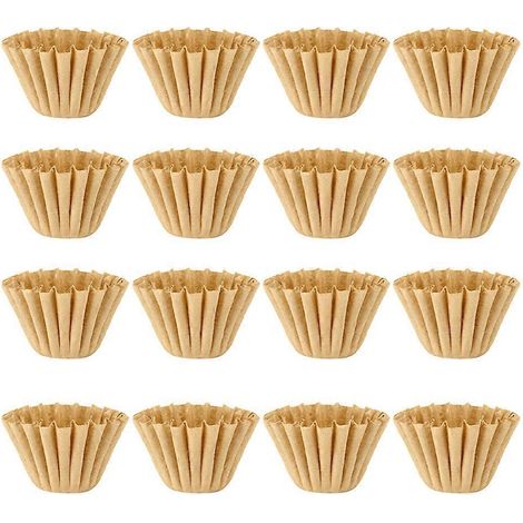 50 Scheibenförmige Kaffeefilter Zur Manuellen Zubereitung Von Kaffee (1 Bis 2 Tassen) Zu Hause. – 4,5 X 6 Cm