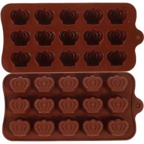 Set Aus 2 Vielseitigen Silikon-backformen Mit Kreativen Designs Und Originellen Formen, Perfekt Für Schokolade. – 21,00 X 10,50 X 2,00 Cm