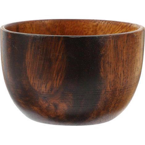 Schale Aus Naturholz Zum Servieren Von Speisen, Leichte Salatschüssel Aus Holz. – 8 X 8 Cm