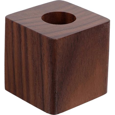 Würfelförmiger Stiftehalter, Holzständer, Stifteaufbewahrung, Ideal Für Zuhause, Büro Oder Schule. – 3,50 X 3,50 X 3,50 Cm