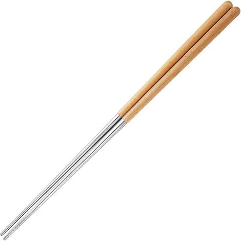Paar Lange Essstäbchen Zum Braten, Holzstäbchen Für Nudeln, Lange Essstäbchen Für Chinesisches Fondue – 38,50 X 0,80 X 0,80 Cm