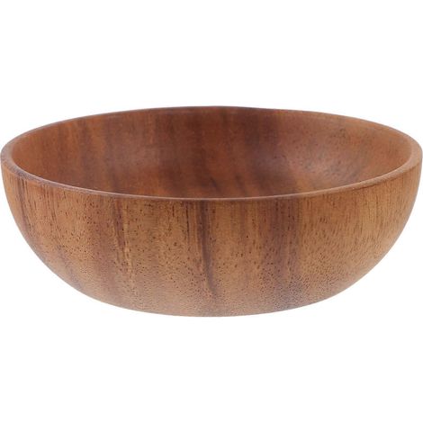 Kreative Saucenschale, Runder Servierteller, Holzschale – 12,00 X 12,00 X 3,80 Cm
