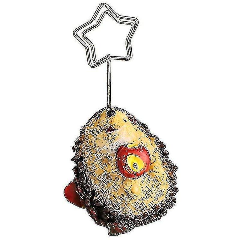 Originelles Visitenkartenetui In Tierform Mit Fotoclip Und Nummernhalter, Ideal Fürs Büro Oder Als Dekoration. Kleiner Igel.