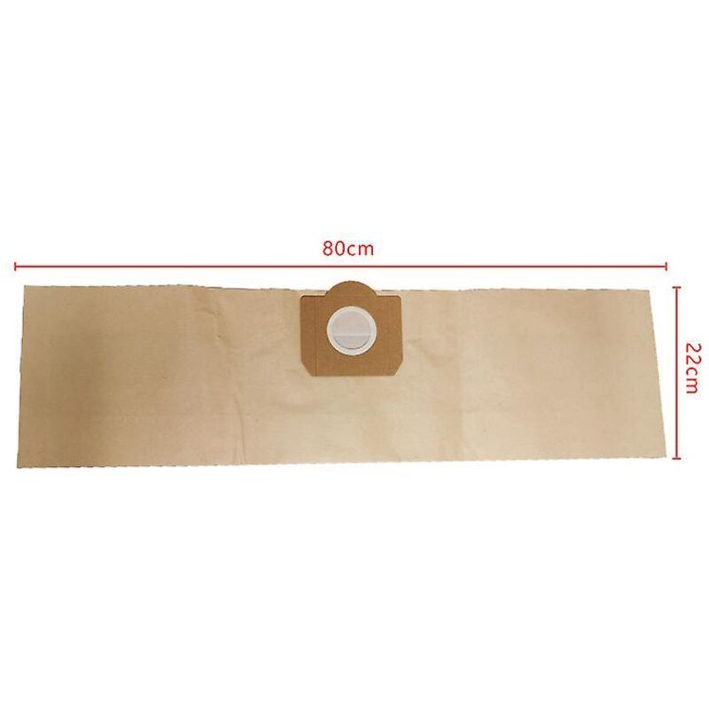 Packung Mit 10 Papierstaubbeuteln Für Kärcher Nass- Und Trockensauger Wd3, Wd3p, Wd4