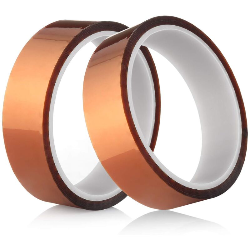 25 Mm Breite Pet-hochtemperaturklebebandrollen Zum Abkleben, Schweißen, Für Elektroarbeiten Usw.