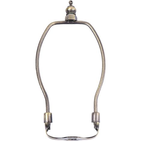 Hornlampenständer (6 Zoll, Bronze) – 17,50 X 9,00 X 1,40 Cm