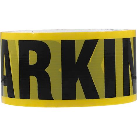 Warnbandrolle, „parken Verboten“-markierungsband, Mehrzweck-warnband – 250 X 4,8 X 0,2 Cm – Gelb