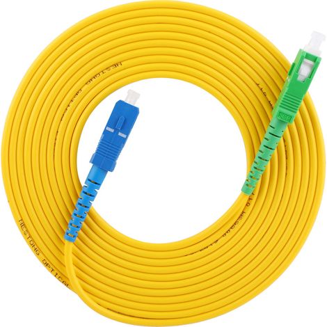 20 M Langes Singlemode-glasfaser-patchkabel, Sc/apc-sc/upc-stecker, Hochwertige Glasfaser