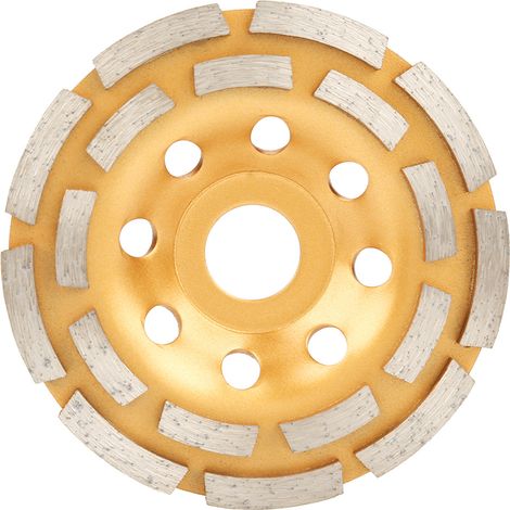 Doppelreihige Diamanttrennscheibe 115/125/180 Mm Zum Schneiden Von Beton Und Ziegeln, Kompatibel Mit Winkelschleifern