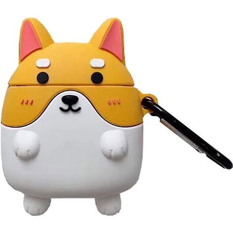 Schutzhülle Für Airpods Stereo-kopfhörer Mit Corgi-hundemotiv (2 Stück)