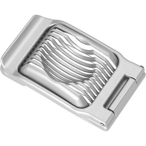 Eierschneider Für Hartgekochte Eier, Erdbeerschneider, Robuster Aluminiumschneider, Edelstahldraht, Vielseitig Einsetzbar