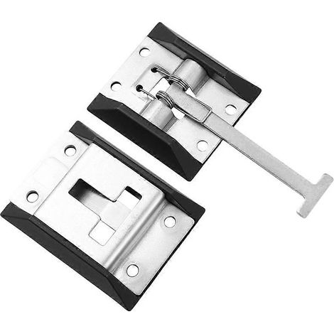 Türriegel-sets Für Anhänger, Türhalterung Für Wohnmobile, Ersatz-türriegel Für Anhänger, T-griff – 13,00 X 6,50 X 2,00 Cm