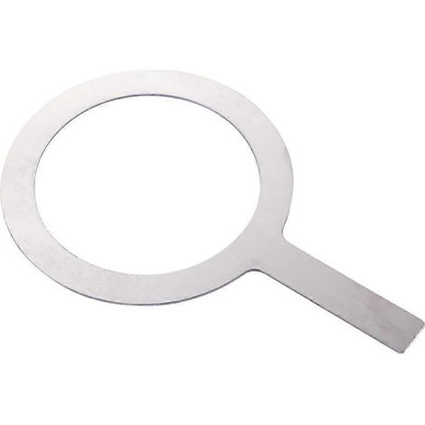 Milchbecherring Aus Edelstahl, Schutzkappe Für Den Milchbecherrand, Ideal Für Teestuben, Bäckereien Und Cafés (öffnung Nr. 2,95) – 16100,2 Cm