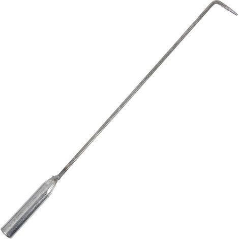 Metall-schürhaken Für Kamine Im Innen- Und Außenbereich, Kaminbesteck, Eisenschürhaken – 42 X 4 Cm