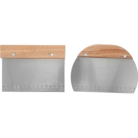 Teile Aus Edelstahl, Teigschaber, Teigschneider, Teigmühle – 16,10 X 11,50 X 1,60 Cm