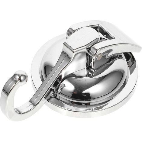 Wiederverwendbarer Saugnapfhaken, Küchen-saugnapfhaken, Wand-saugnapfhaken – 9 X 6 Cm – Silber