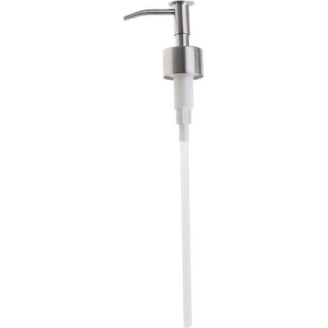 Rostfreie Edelstahl-seifenspenderdeckel, Pumpeinsatz Für Lotionspenderflaschen – 24,00 X 6,30 X 3,00 Cm – Silber