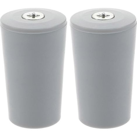 Set Mit 2 Rollladenstoppern, Rollladenbefestigungen, Stoppdämpfern, Rollladenersatzteilen – 4,30 X 2,50 X 2,50 Cm