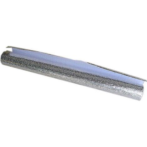 Aluminium-wärmedämmmatte Für Küchenschränke, Feuchtigkeits- Und Ölbeständig, Ölbeständige Aluminiumfolie Für Küchenregale, Maße: 40 X 100 Cm (silber)