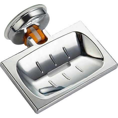 Wandmontierte Duschseifenschale, Seifenhalter, Schwammablage, Seifenkorb, Badezimmeraccessoires – 13,50 X 8,50 X 5,00 Cm