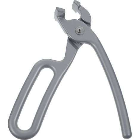 Topfzange Aus Aluminiumlegierung, Schüsselzange, Pizzazange, Herdzange, Schüsselheber Für Haushalt Und Gastronomie – 20 X 8 X 2 Cm – Grau
