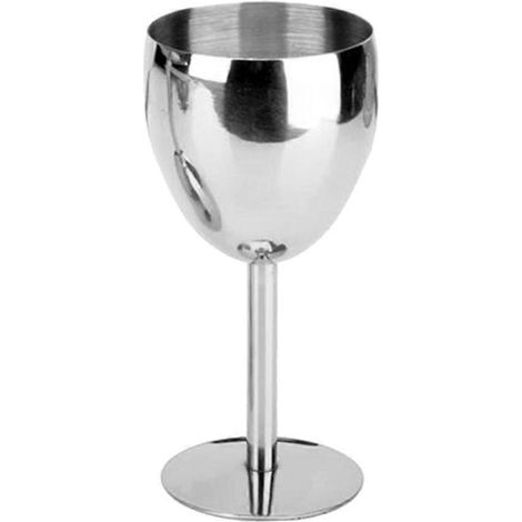 Unzerbrechliches Edelstahl-weinglas Für Rotwein, Ideal Für Die Hausbar Oder Partys. – 6,56514 Cm