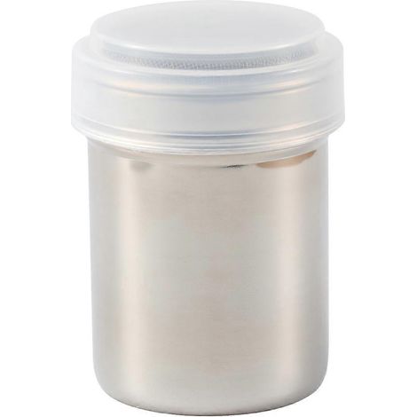 Gewürzbehälter Aus Edelstahl, Kaffeepulverbehälter, Salz- Und Pfefferstreuer, Küchenzubehör Mit Kunststoffdeckel (größe S) – 5,9 X 9 Cm
