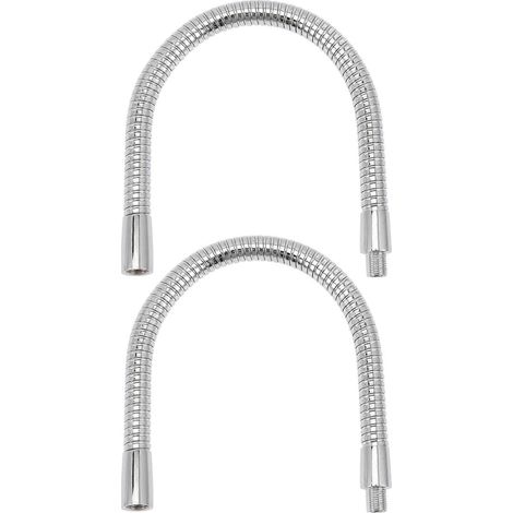 Flexible Ersatzarme Für Schwanenhals-eisenhalterung Für Lichtmasten – 30 X 1,4 Cm – Silber