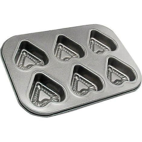 6-fach Herzförmige Kuchenform, Backform, Backutensilien