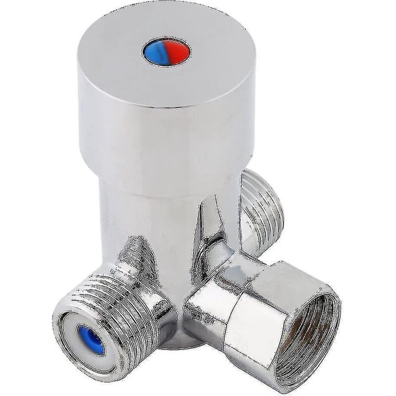 Thermostatisches Mischventil, Messing G1/2 Für Warm- Und Kaltwasser, 15 Mm Wassertemperatur