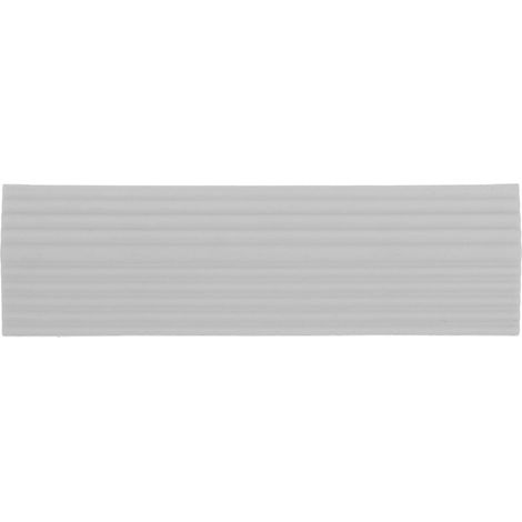 Zugangsrampe Aus Kunststoff Mit Schwelle, Schräge Eingangsrampe Für Saugroboter – 17,1 X 5,1 Cm – Grau