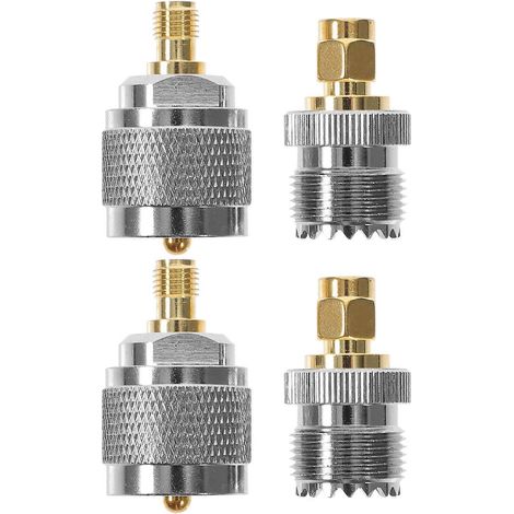Sma-auf-uhf-steckeradapter Für Koaxiale Hf-elektronik, Testkonverter – 3,5 X 2 Cm