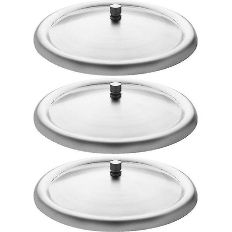 Set Mit 3 Edelstahl-becherdeckeln