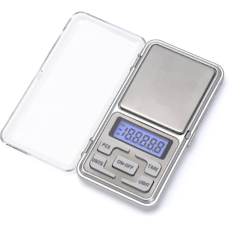 Digitale Taschenwaage Mit 200 X 0,01 G Messbereich Und Hintergrundbeleuchtetem Lcd-bildschirm, Mini-digitalwaage
